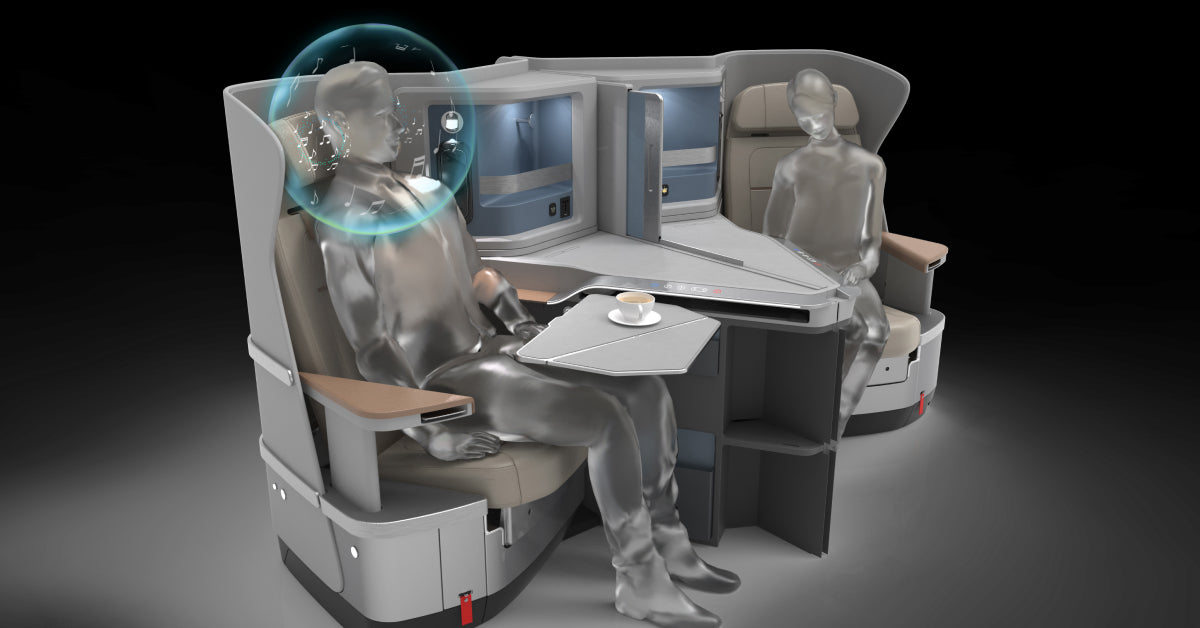 NTTソノリティの"Personalized Sound Zone System"、独Aircraft Interiors EXPO 2022 "Crystal Cabin Awards"にて日系企業初の快挙